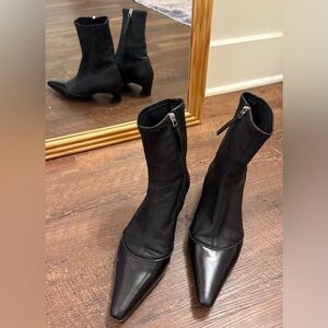 Acne Studios "Bano" Leather Ankle Boot in sz IT 36